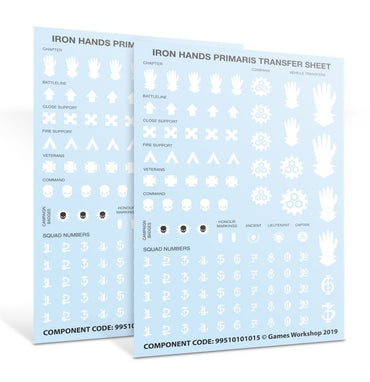 Warhammer 40K: Iron Hands - Primaris Upgrades & Transfers