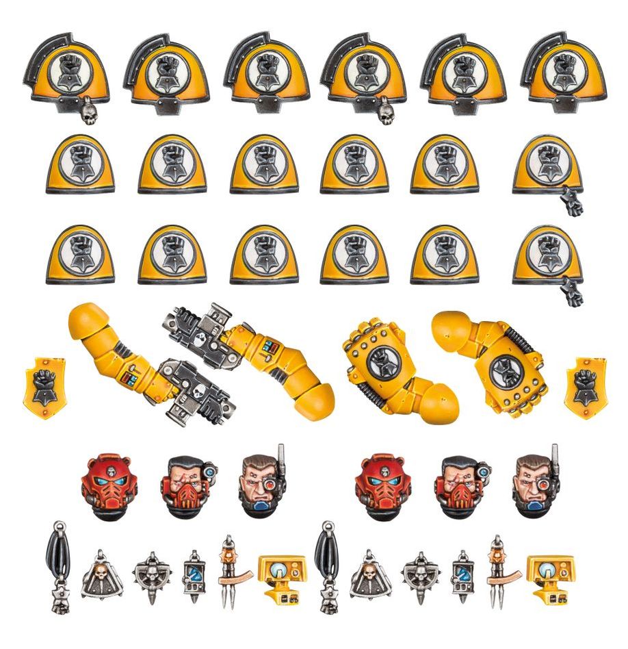 Warhammer 40K: Imperial Fists - Primaris Upgrades & Transfers