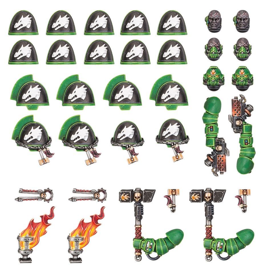 Warhammer 40K: Salamanders - Primaris Upgrades & Transfers