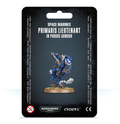 Warhammer 40K: Space Marines - Primaris Lieutenant In Reiver Armour