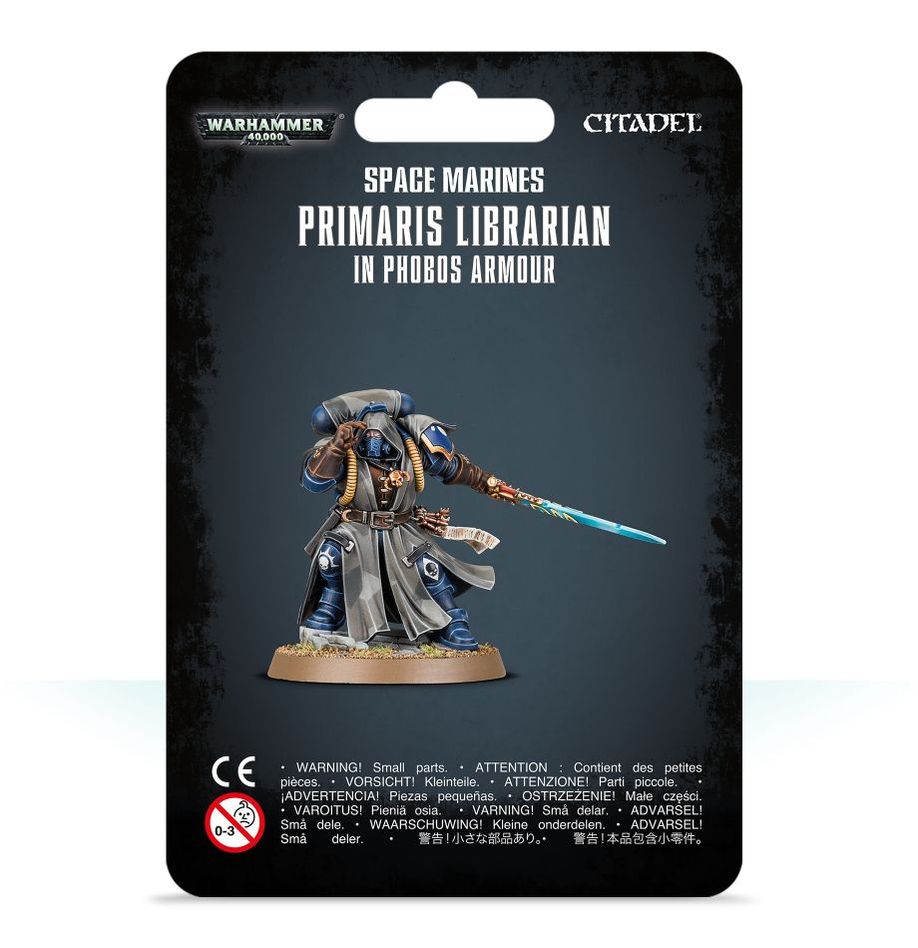 Warhammer 40K: Space Marines - Primaris Librarian In Phobos Armour