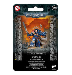 Warhammer 40K: Space Marines - Primaris Captain in Gravis Armour