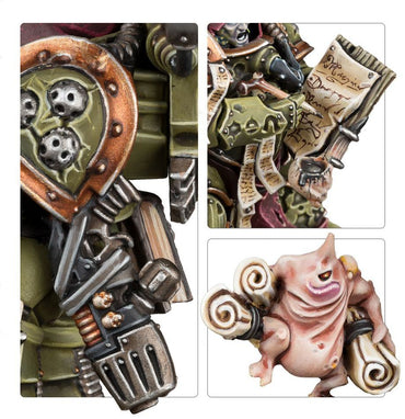 Warhammer 40K: Death Guard - Scribbus Wretch The Tallyman