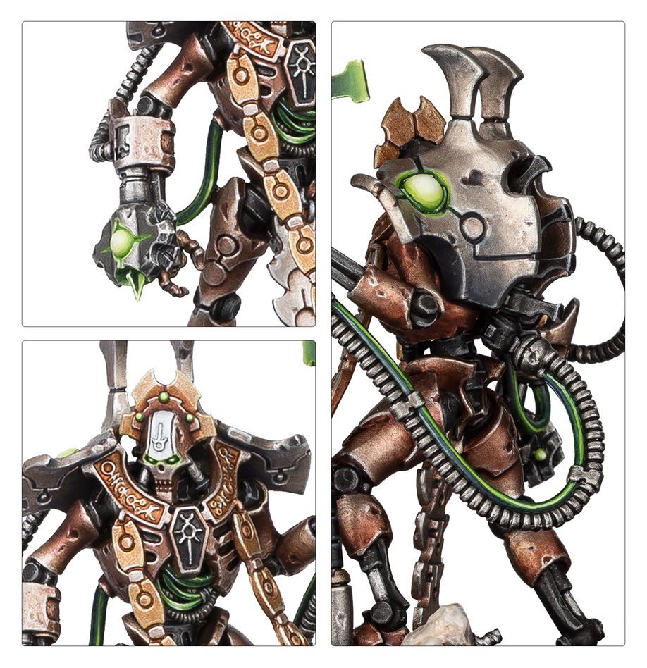 Warhammer 40K: Necrons - Overlord with Tachyon Arrow