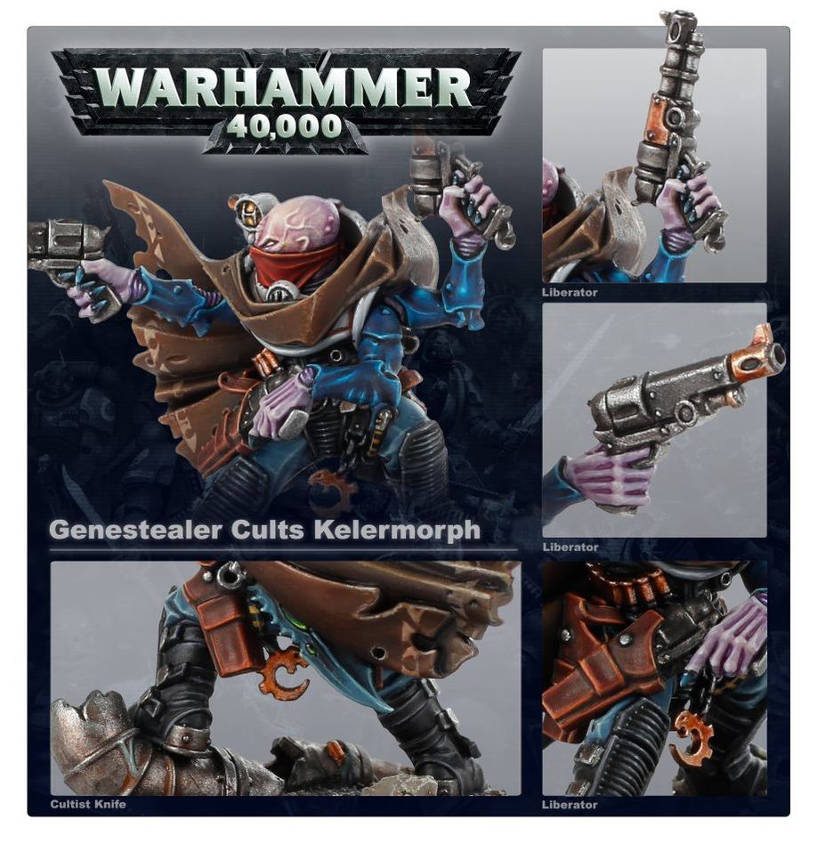 Warhammer 40K: Genestealer Cults - Kelermorph