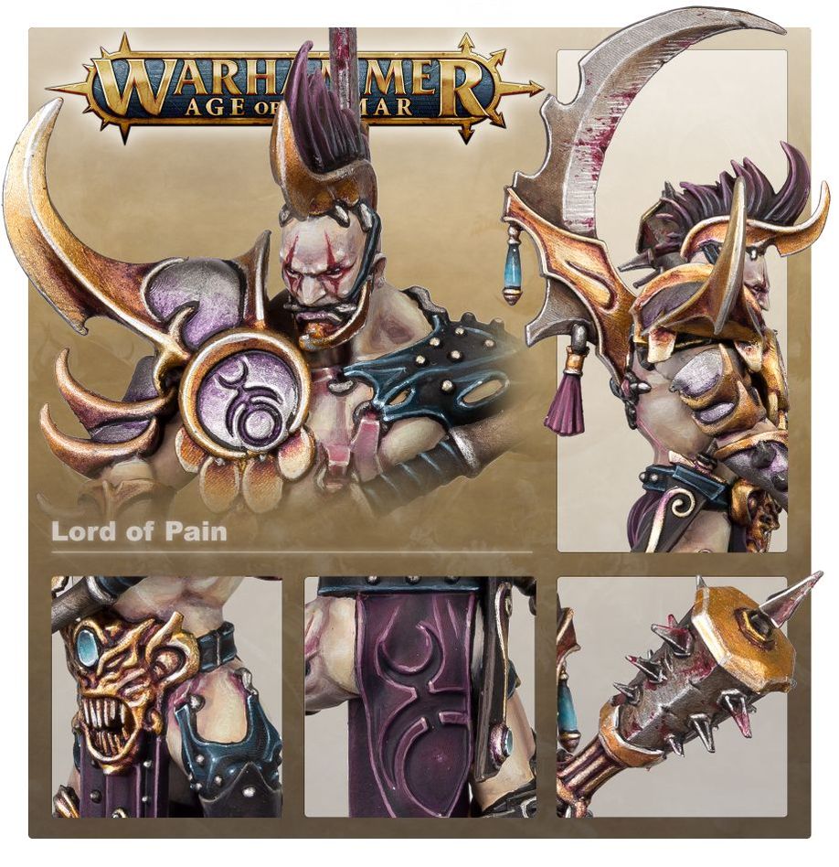 Warhammer Age of Sigmar: Hedonites Of Slaanesh - Lord Of Pain