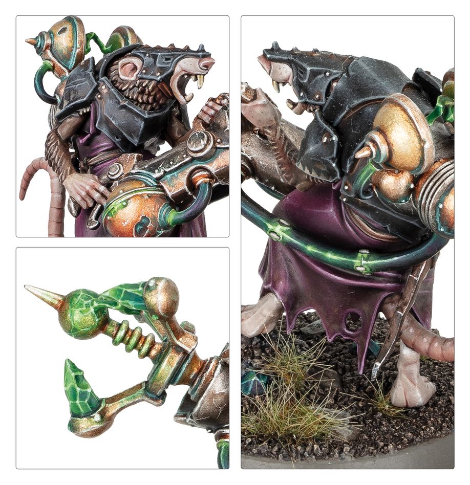 Warhammer, Age of Sigmar: Skaven - Warlock Galvaneer