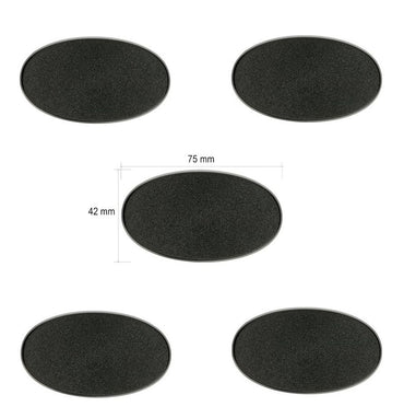 Citadel: 75x42mm Oval Bases (Online)