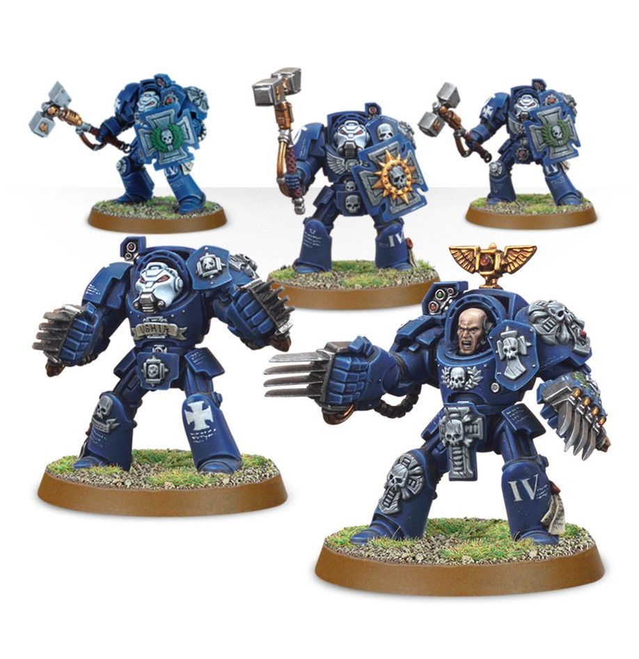Warhammer 40K: Space Marines - Terminator Assault Squad