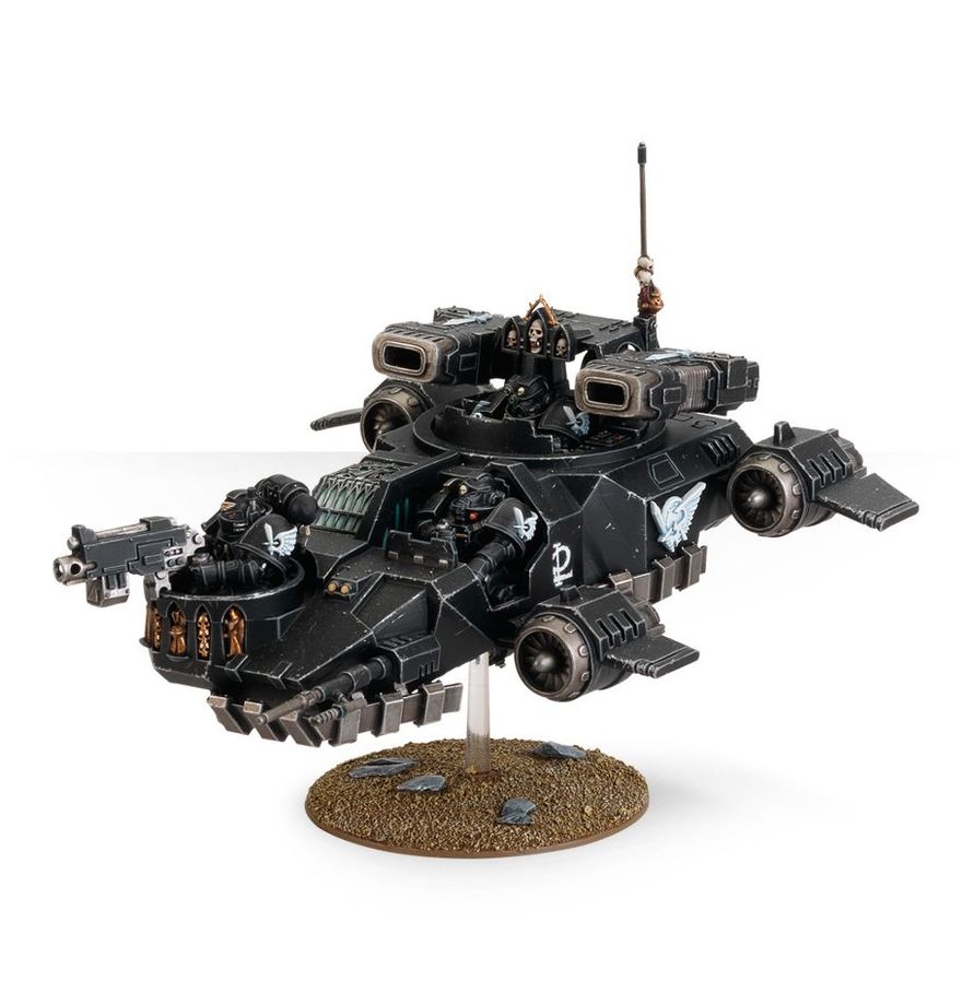 Warhammer 40K: Dark Angels - Ravenwing Darkshroud / Land Speeder Vengeance (Online)