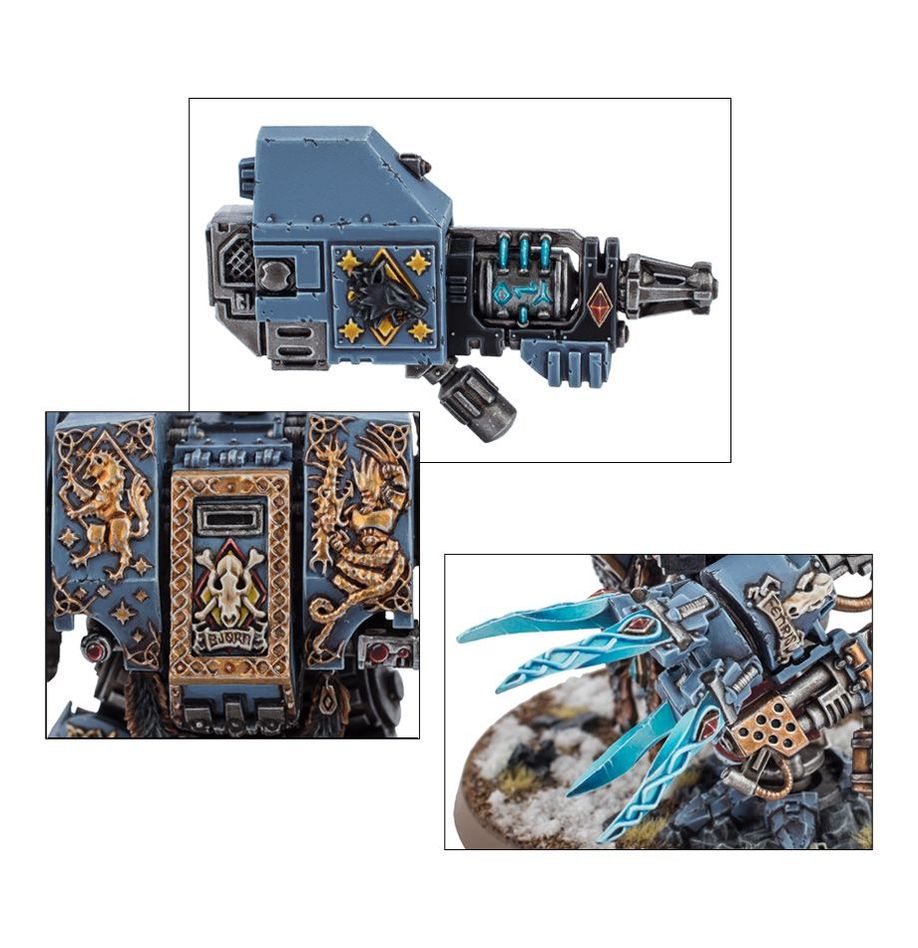 Warhammer 40K: Space Wolves - Venerable Dreadnought