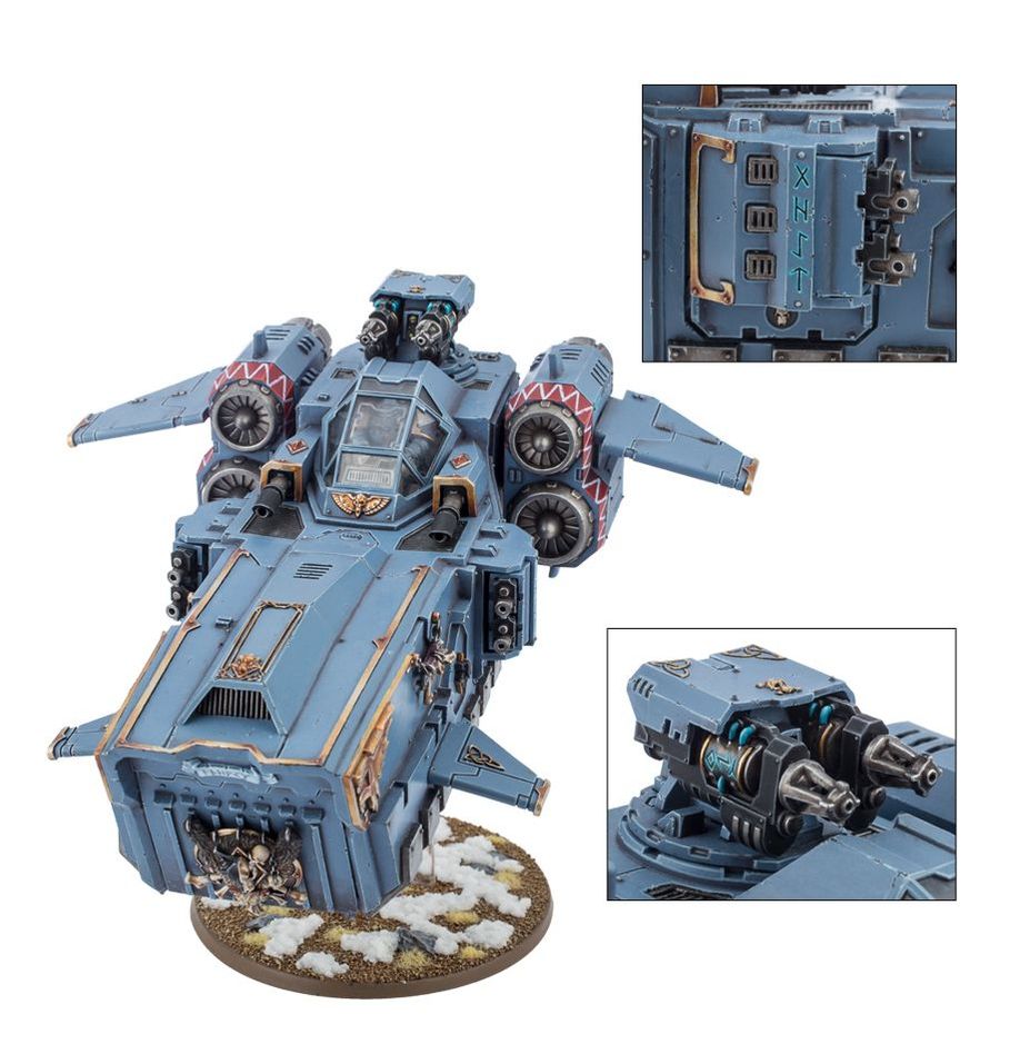 Warhammer 40K: Space Wolves - Stormfang Gunship