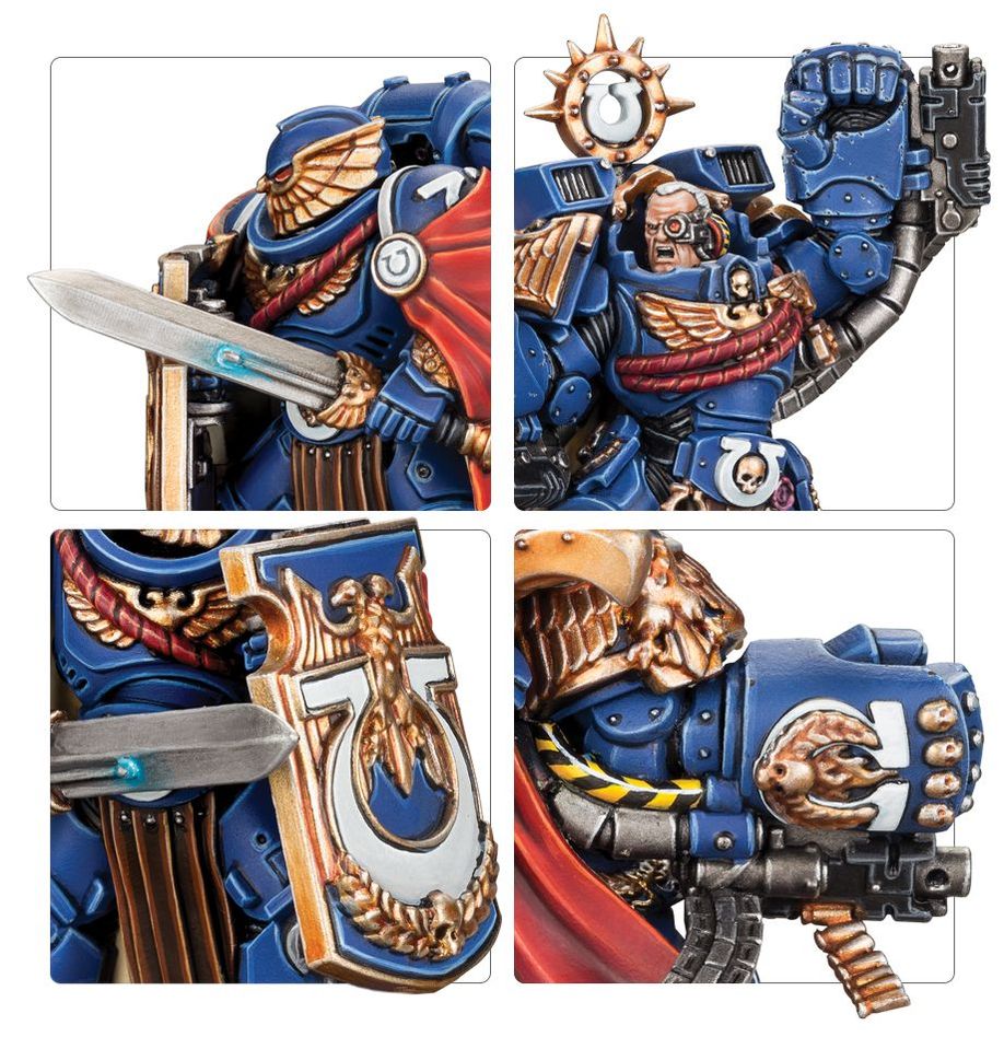 Warhammer 40K: Ultramarines - Marneus Calgar with Victrix Honour Guard