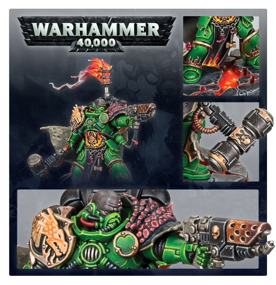 Warhammer 40K: Salamanders - Adrax Agatone