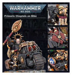 Warhammer 40K: Space Marines - Primaris Chaplain On Bike