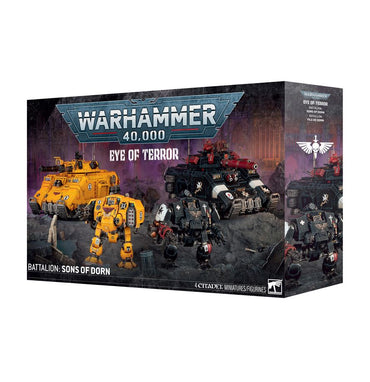 Warhammer 40K: Black Templars - Eye Of Terror Battalion (Sons Of Dorn)