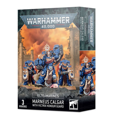 Warhammer 40K: Ultramarines - Marneus Calgar with Victrix Honour Guard