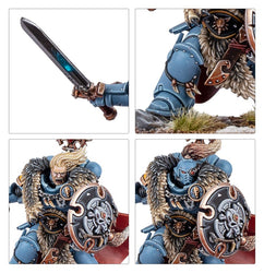 Warhammer 40K: Space Wolves - Wolf Guard Battle Leader