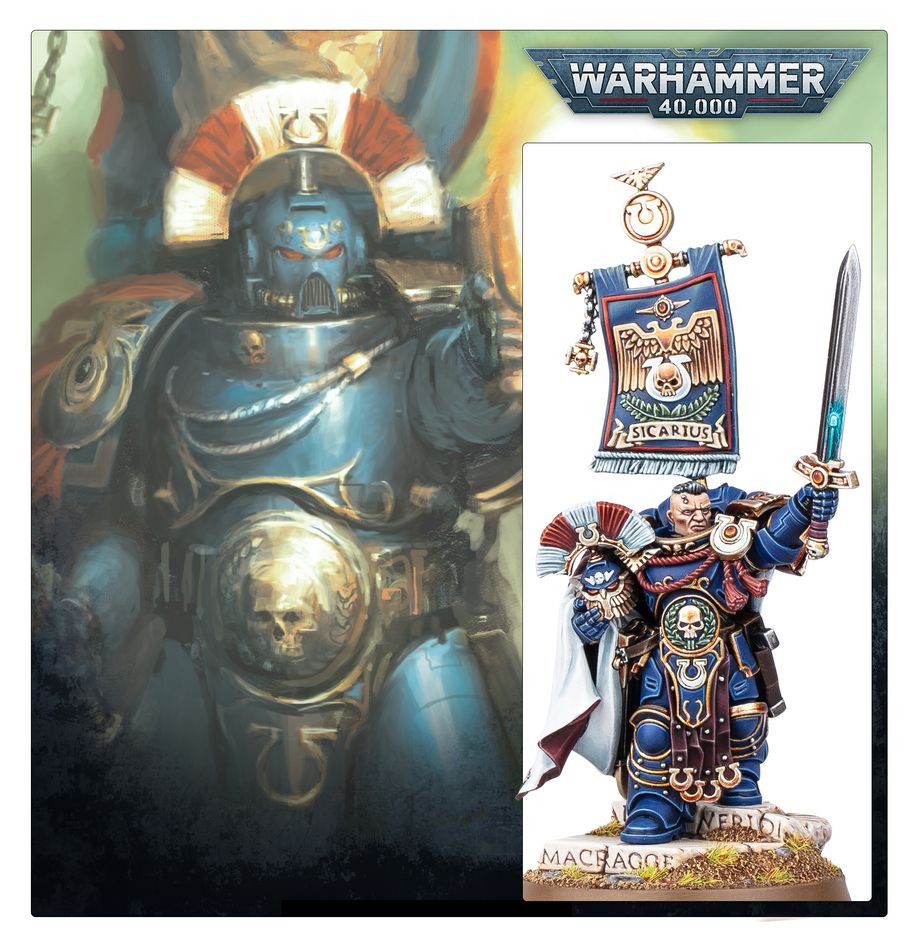 Warhammer 40K: Ultramarines - Cato Sicarius