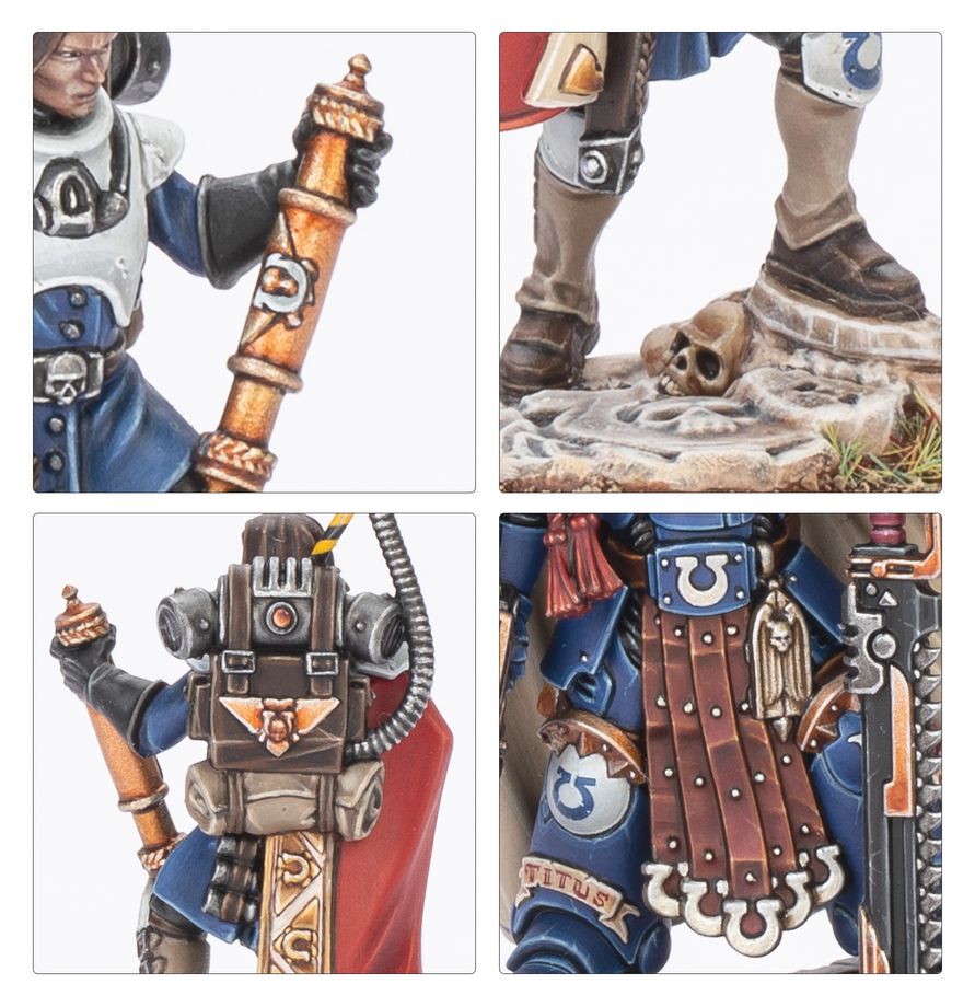 Warhammer 40K: Ultramarines - Captain Titus & The Wardens Of Ultramar