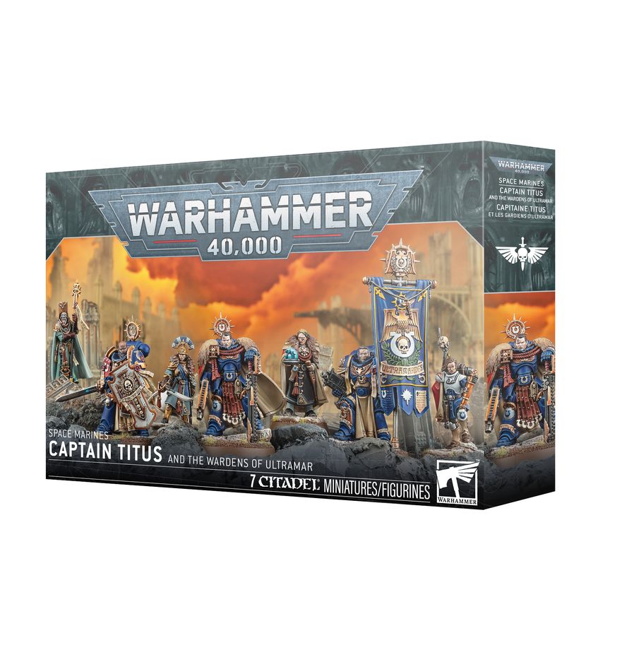 Warhammer 40K: Ultramarines - Captain Titus & The Wardens Of Ultramar