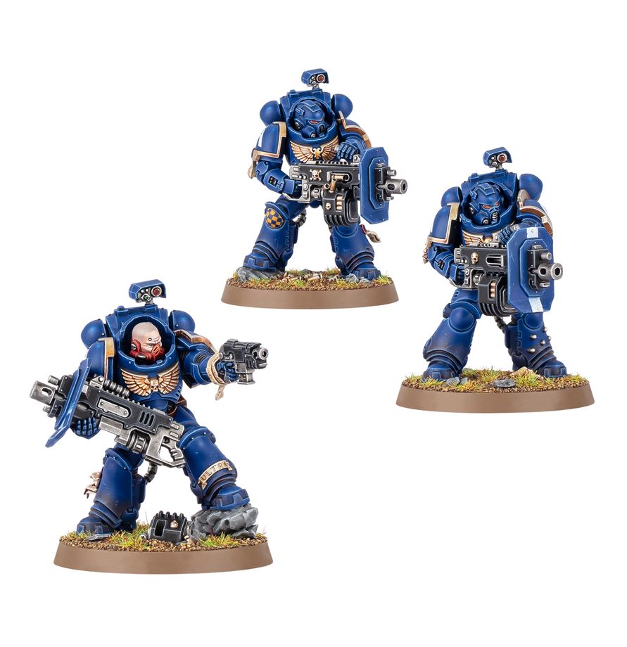 Warhammer 40K: Space Marines - Eradicator Squad With Heavy Bolters