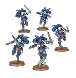 Warhammer 40K: Space Marines - Vanguard Veteran Squad With Jump Packs