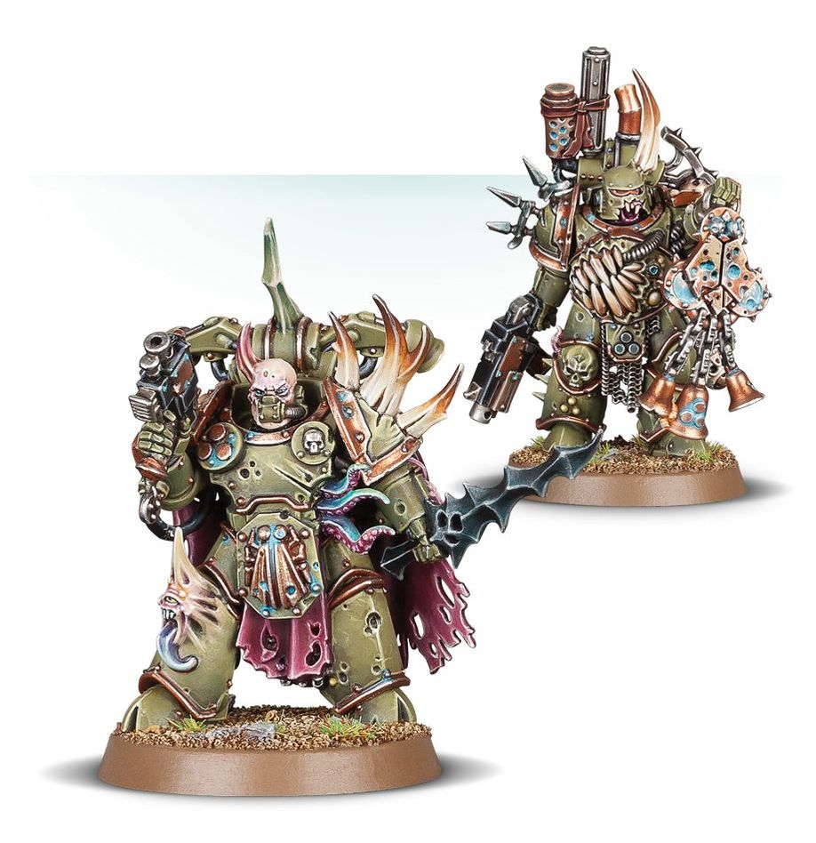 Warhammer 40K: Death Guard - Plague Marines