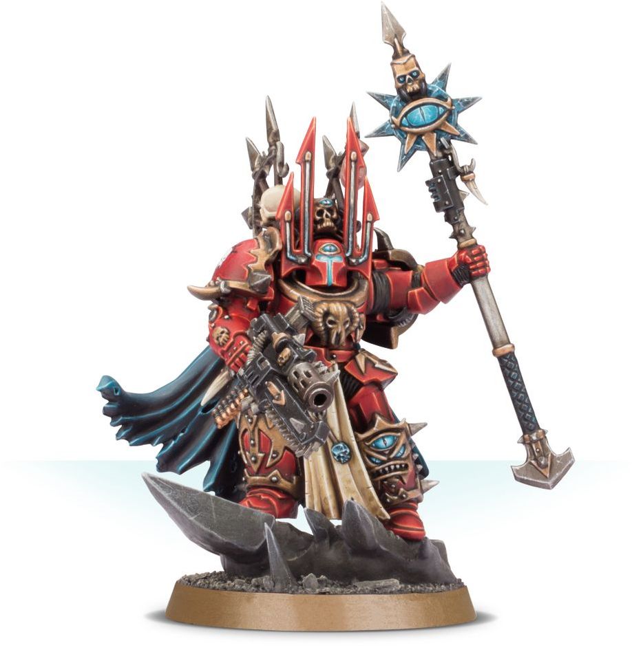 Warhammer 40K: Chaos Space Marines - Chaos Lord In Terminator Armour
