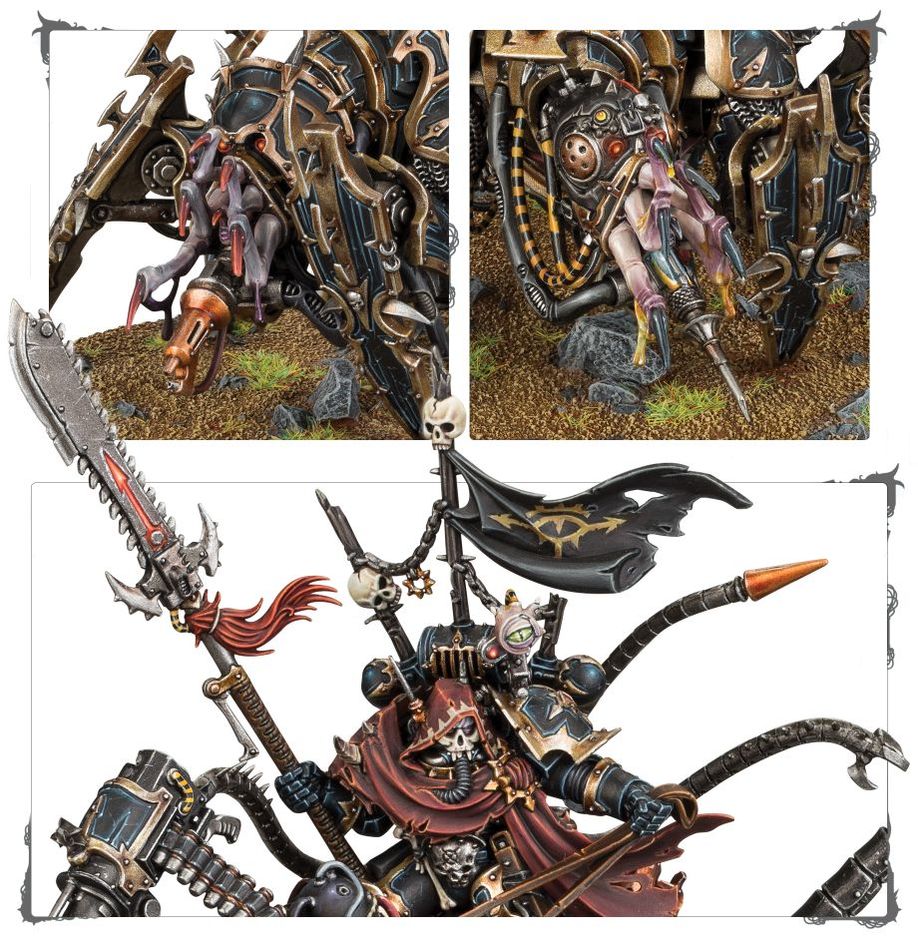 Warhammer 40K: Chaos Space Marines - Lord Discordant On Helstalker