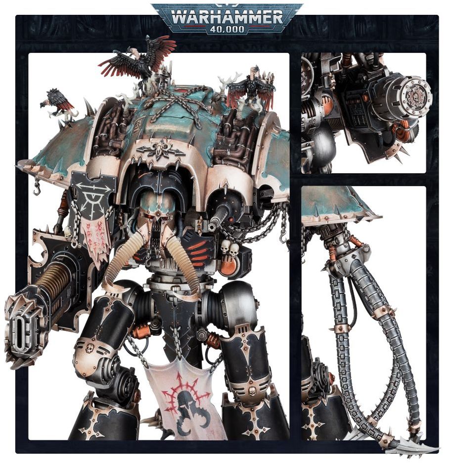 Warhammer 40K: Chaos Knights - Knight Abominant