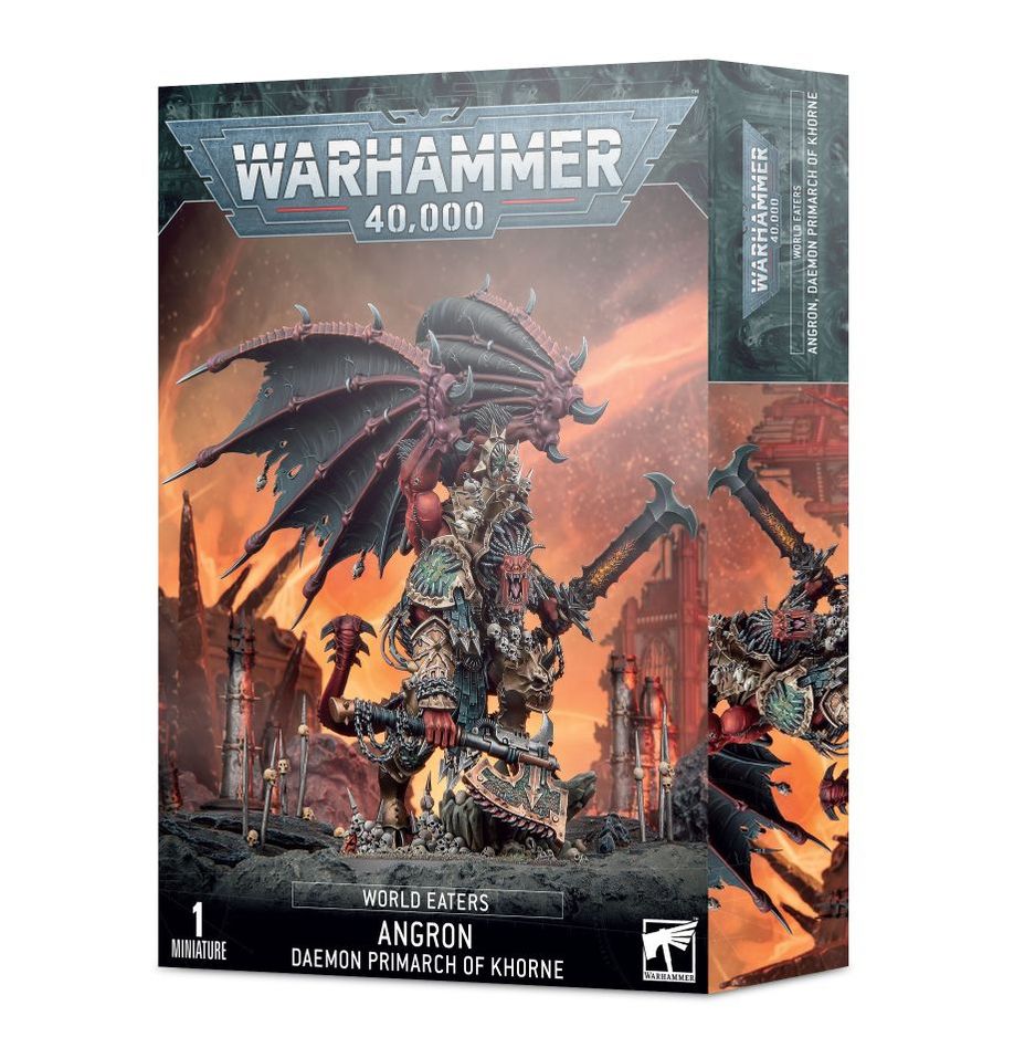 Warhammer 40K: World Eaters - Angron Daemon Primarch Of Khorne
