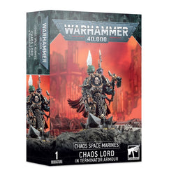 Warhammer 40K: Chaos Space Marines - Chaos Lord In Terminator Armour