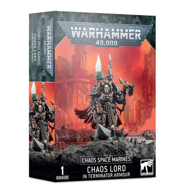 Warhammer 40K: Chaos Space Marines - Chaos Lord In Terminator Armour
