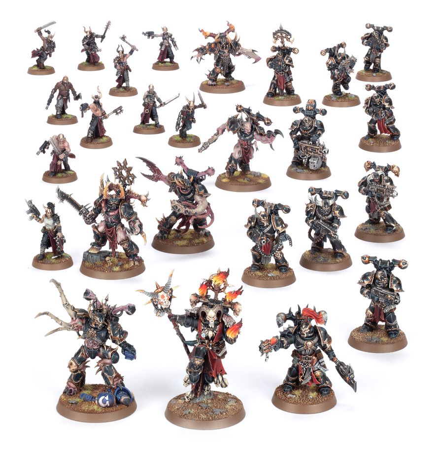 Warhammer 40K: Chaos Space Marines - Combat Patrol (Iron Warriors)