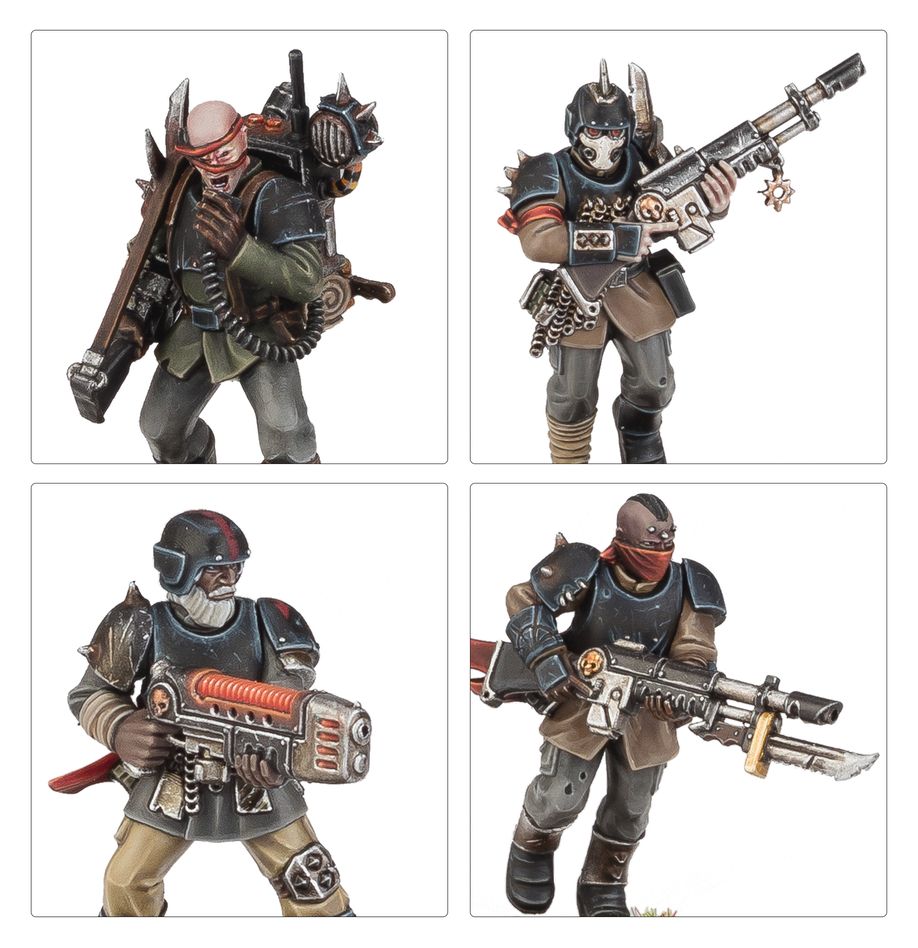 Warhammer 40K: Chaos Space Marines - Traitor Guardsmen Squad