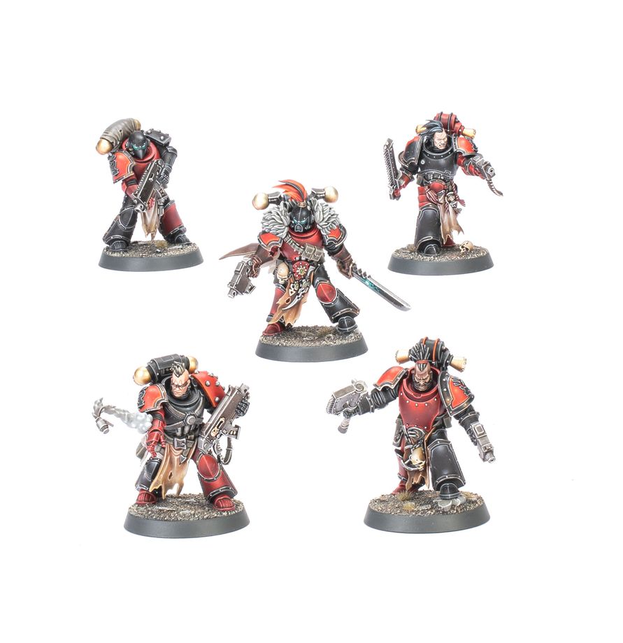 Warhammer 40K: Chaos Space Marines - Combat Patrol (Red Corsairs)