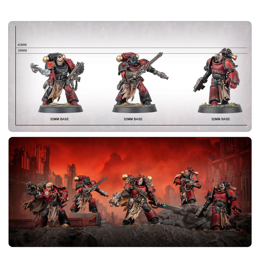 Warhammer 40K: Chaos Space Marines - Red Corsairs Raiders