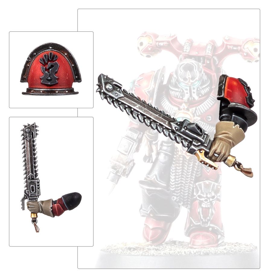 Warhammer 40K: Chaos Space Marines - Red Corsairs Upgrades & Transfers