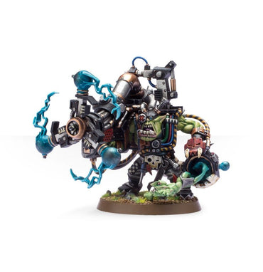 Warhammer 40K: Orks - Big Mek with Shokk Attack Gun (Online)