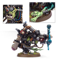 Warhammer 40K: Orks - Big Mek with Shokk Attack Gun (Online)