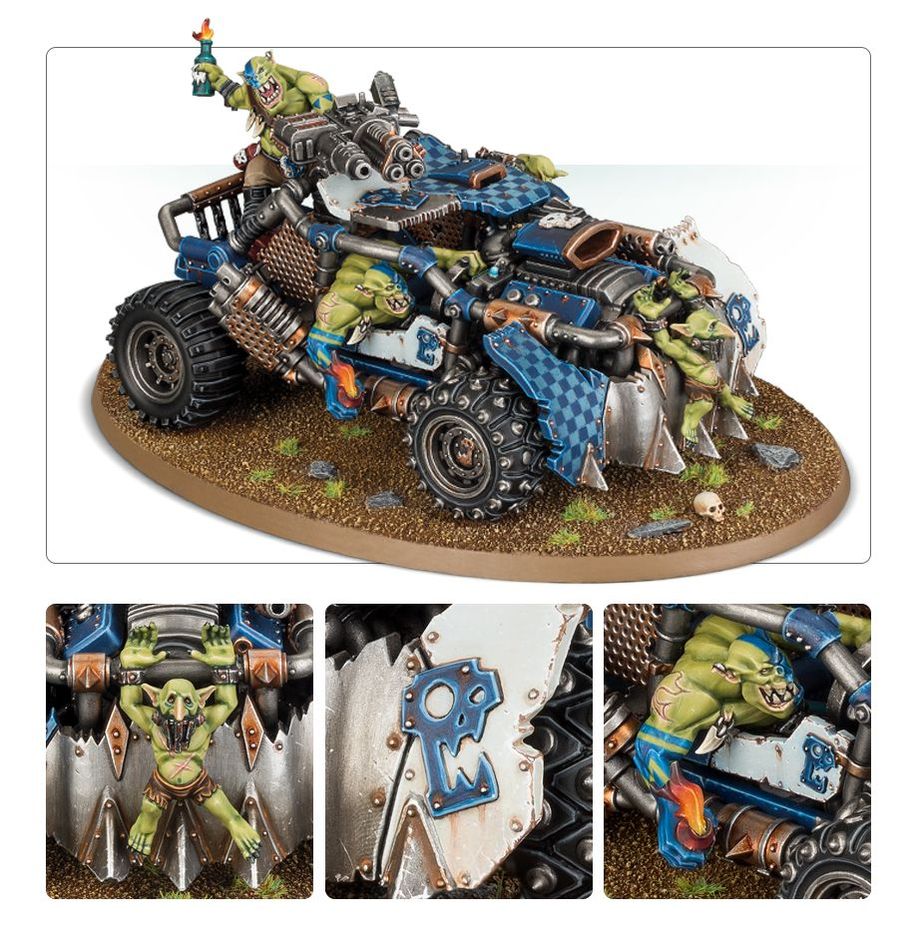 Warhammer 40K: Orks - Boomdakka Snazzwagon
