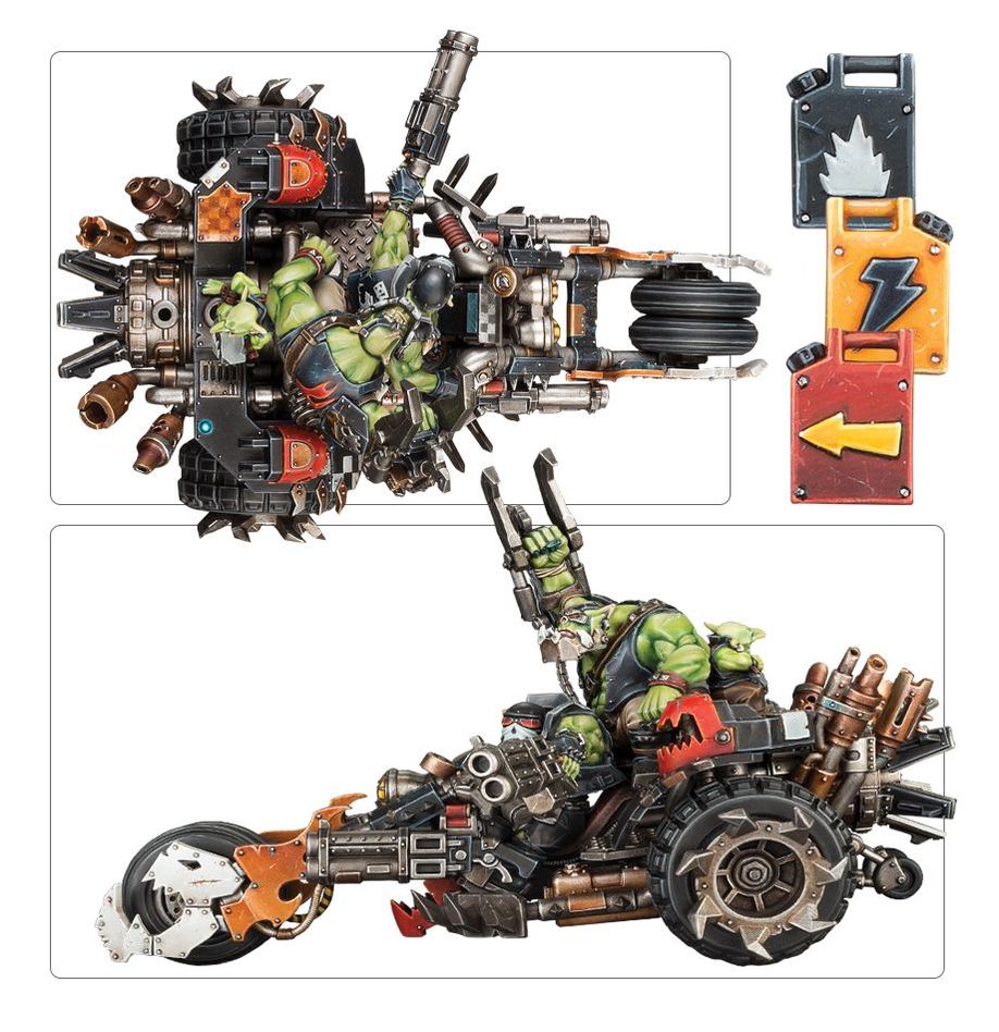 Warhammer 40K: Orks - Deffkilla Wartrike