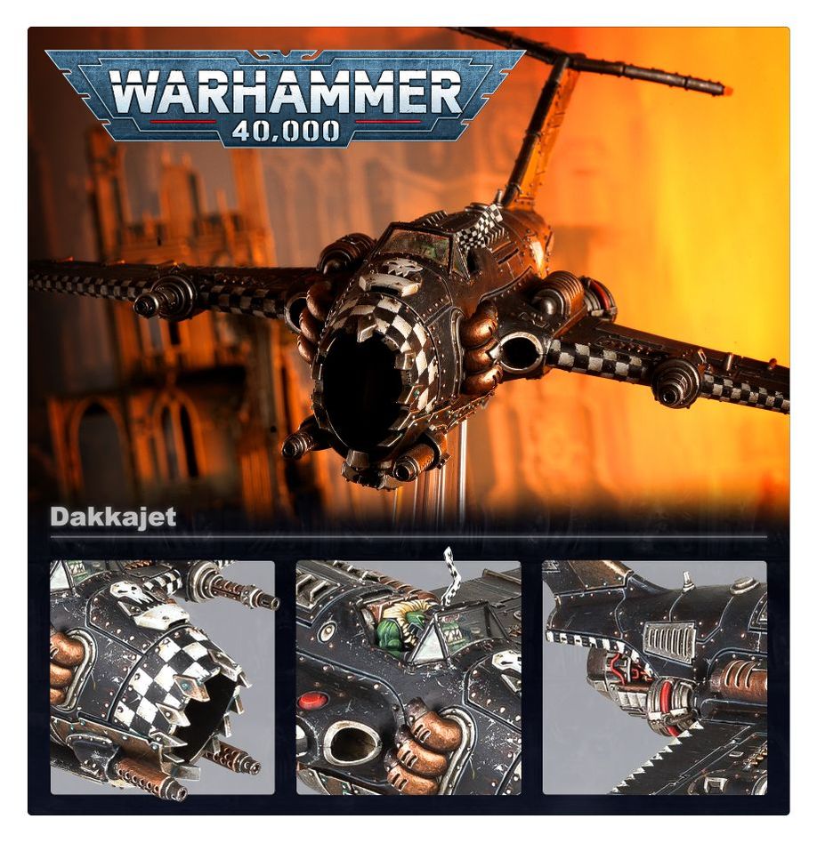 Warhammer 40K: Orks - Dakkajet