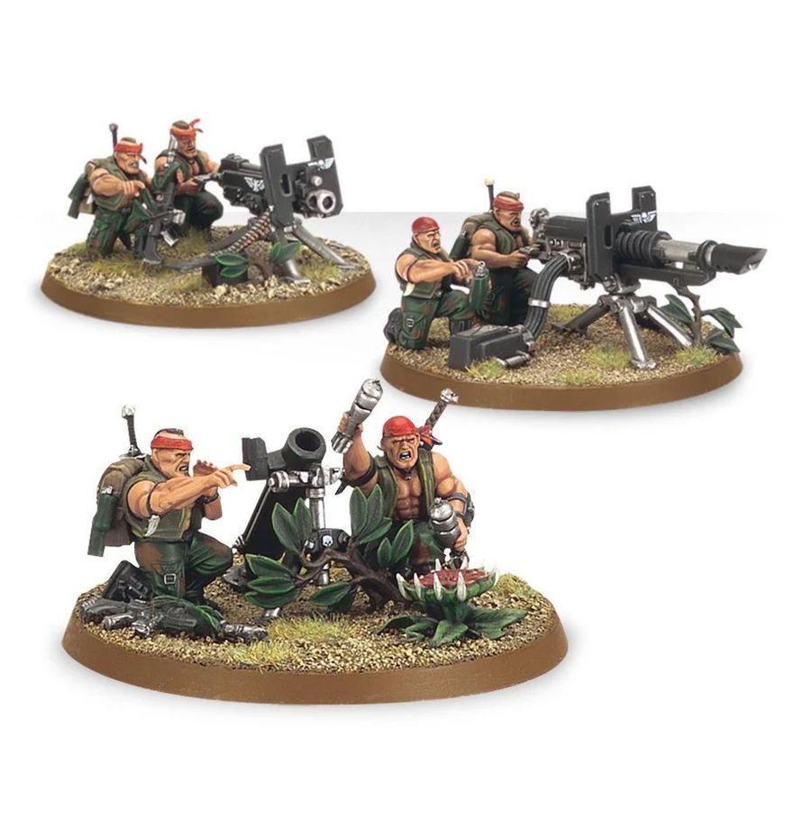 Warhammer 40K: Astra Militarum - Catachan Heavy Weapon Squad (Online)
