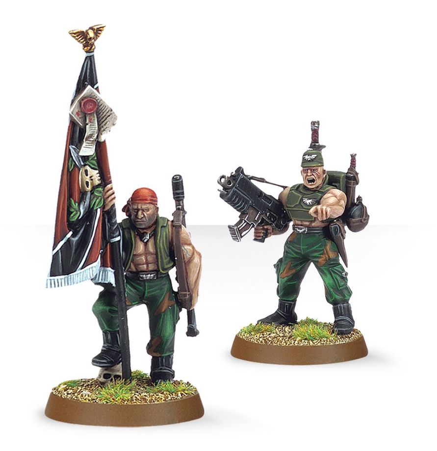 Warhammer 40K: Astra Militarum - Catachan Heavy Weapon Squad (Online)