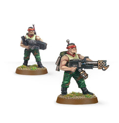 Warhammer 40K: Astra Militarum - Catachan Heavy Weapon Squad (Online)