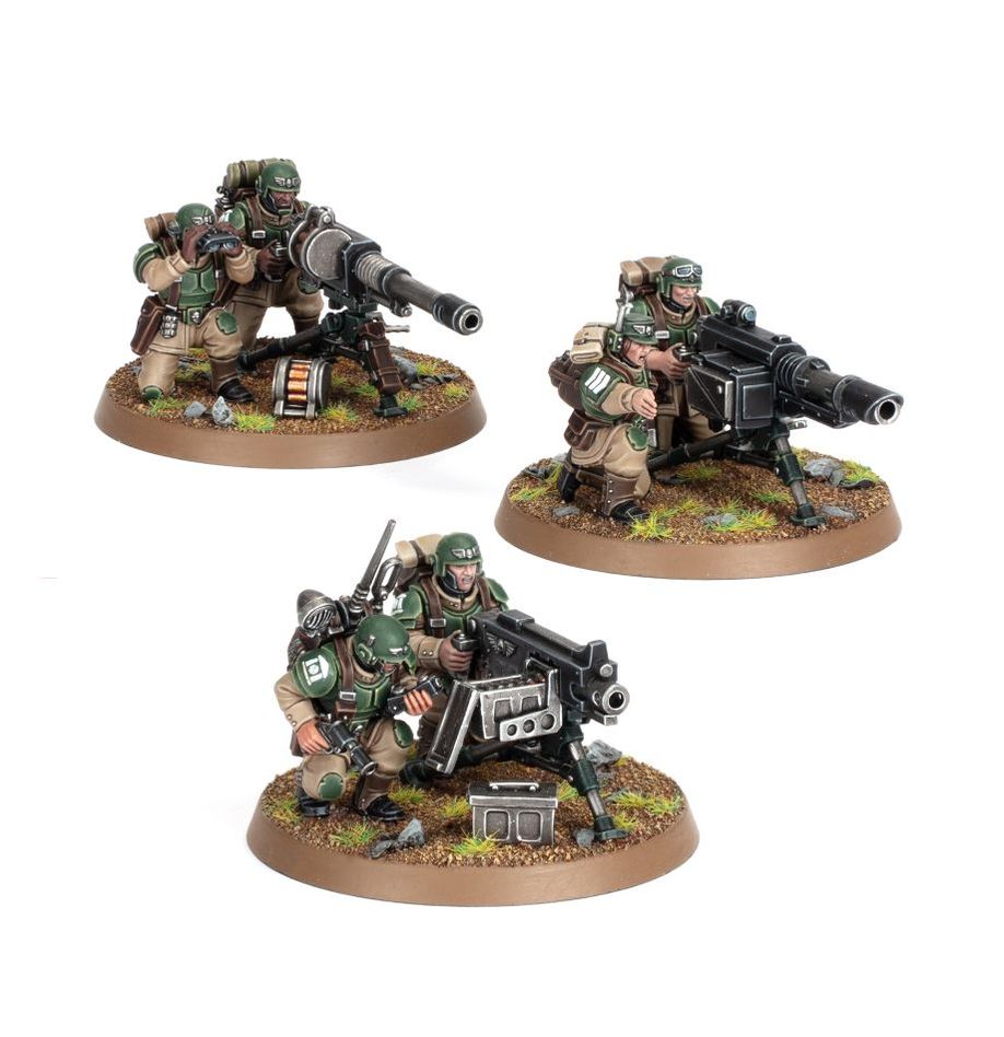 Warhammer 40K: Astra Militarum - Krieg Heavy Weapons Squad