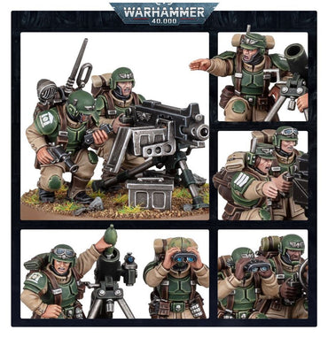 Warhammer 40K: Astra Militarum - Krieg Heavy Weapons Squad