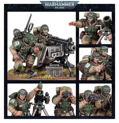 Warhammer 40K: Astra Militarum - Cadian Heavy Weapons Squad